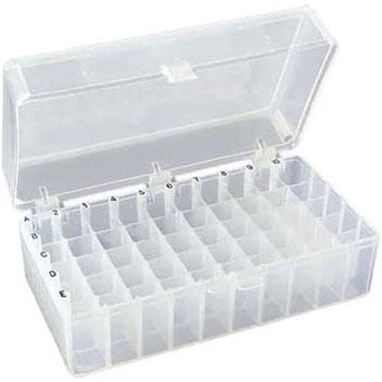 50-place Freezer Rack w/ hinged lid， Clear BMSC0200559シリーズ ビーエム機器