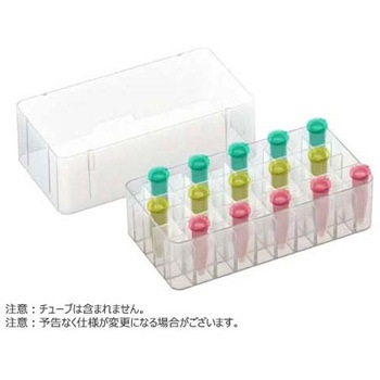 50-place MCT Rack for 1.5/2.0 mL tubes w/ lid， Clear BMSC0200567シリーズ ビーエム機器