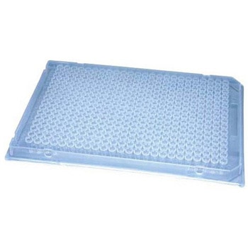 PCRプレート 384well フルスカート 0.03ml ナチュラル PCR-384-INシリーズ - ビーエム機器