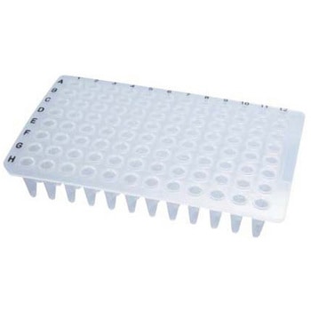 PCRプレート 96well シンプレート 0.2ml ナチュラル PCR-96-I2シリーズ ビーエム機器