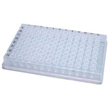 PCRプレート 96well フルスカート 0.2ml ナチュラル PCR-96-MJシリーズ ビーエム機器