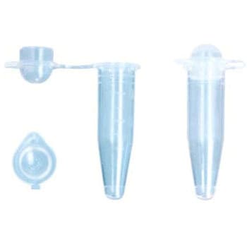 PCRシングルチューブ ドームトップ 0.5ml ナチュラル T325-3Nシリーズ Simport