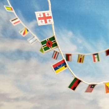 世界の国旗シール デビカ