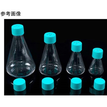 三角フラスコ 250ml PETG プラグシールキャップ 滅菌済み WNB782001シリーズ NESTA