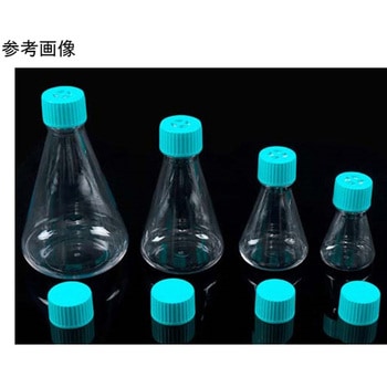 三角フラスコ 1000ml PETG プラグシールキャップ 滅菌済み WNB784001シリーズ NESTA