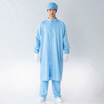 防塵コート 5L センターファスナー、スタンドカラー FH207Cシリーズ 東洋リントフリー