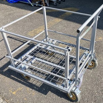 一斗缶用運搬車(フレーム付) EA520DBシリーズ エスコ