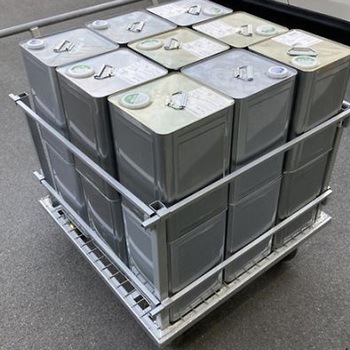 一斗缶用運搬車(フレーム付) EA520DBシリーズ エスコ