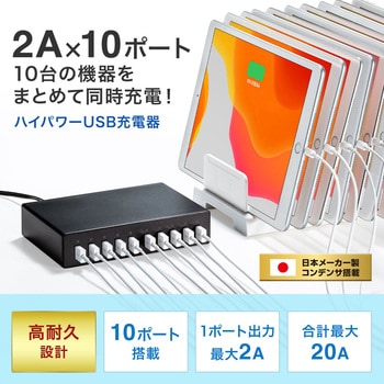 USB充電器 サンワサプライ