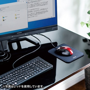 ブルーLEDマウス サンワサプライ
