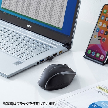 ブルーLEDマウス サンワサプライ