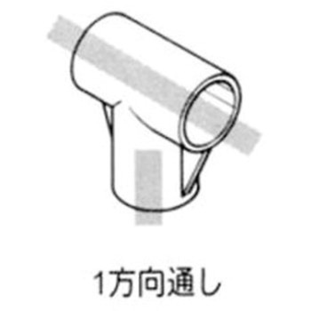 [パイプラック用]3方向プラスチックジョイント EA976BYシリーズ エスコ