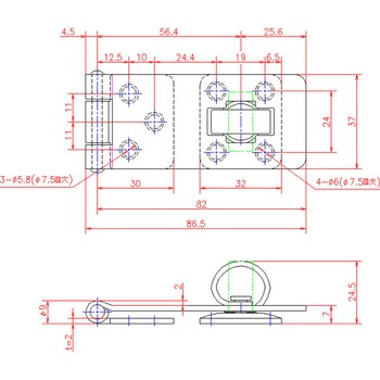 ステンレス普及型ストロング掛金 ジョー・プリンス竹下
