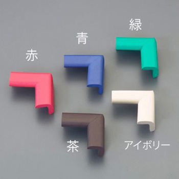 コーナーガード(油面用/茶/2個) EA983FEシリーズ エスコ