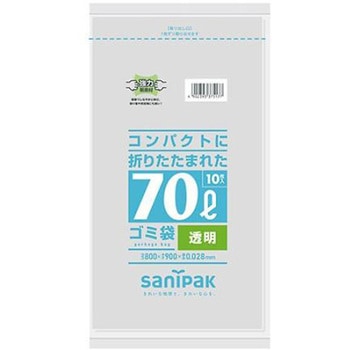 ごみ袋(透明/10枚) EA995ADシリーズ エスコ