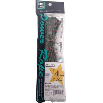 パワーロープパラコード 4mm×10m 紺屋商事