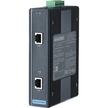 産業用イーサネット(PoE スプリッター+インジェクタ) 広範囲温度対応 - Advantech(アドバンテック)