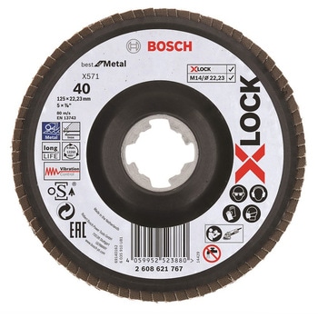 X-LOCK 研磨ディスク(ベントタイプ) BOSCH(ボッシュ)