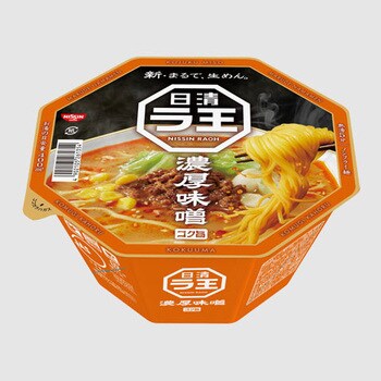 ラ王 濃厚味噌 日清食品 カップラーメン 通販モノタロウ