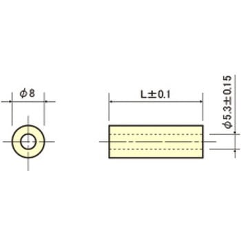 注文コード:55337888,55337897,55337906,55337915,55337924,55337933,55337949,55337958,55337967,55337976,55337985,55337994,55338003,55338019,55338028,55338037,55338046,55338055,55338064,55338073,55338089,55338098,55338107,55338116,55338125,55338134,55338143,55338159,55338168,55338177,55338186,55338195,55338204,55338213,55338229,55338238,55338247 スチール スペーサー(中空) 廣杉計器