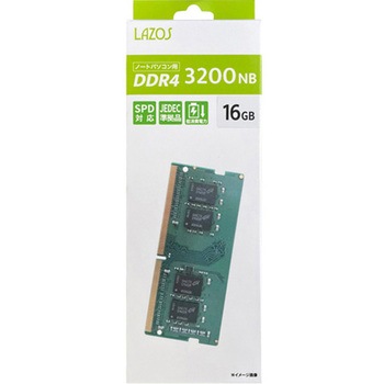 ノート用DDR4-3200 L-D4Nシリーズ Lazos