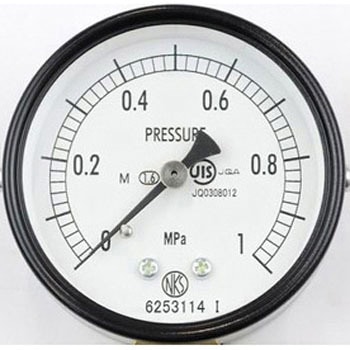 普通形圧力計(Φ60)立形A枠 蒸気用 AA10-121シリーズ 長野計器