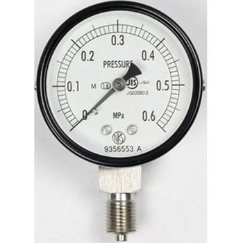 普通形圧力計(Φ60)立形A枠 蒸気用 AA10-123シリーズ 長野計器