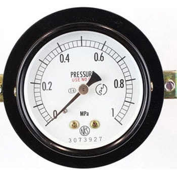 普通形圧力計(Φ60)埋込形D枠(取付金具) AA15-123シリーズ 長野計器