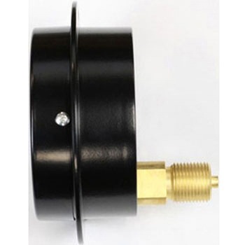 普通形圧力計(Φ75)埋込形D枠(取付穴)耐振用 AC15-231シリーズ 長野計器