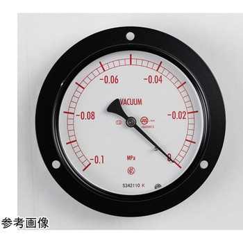 普通形圧力計(Φ100)埋込形D枠(取付穴) AE15-231シリーズ 長野計器