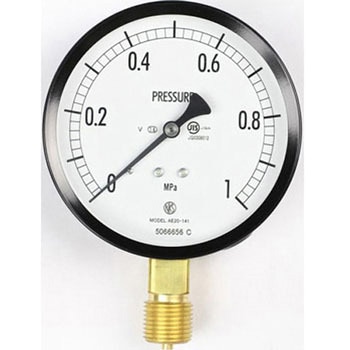普通形圧力計(Φ100)立形A枠 耐振用 AE20-141シリーズ 長野計器