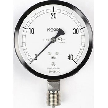 普通形圧力計(Φ100)立形A枠 耐振用 AE20-143シリーズ 長野計器