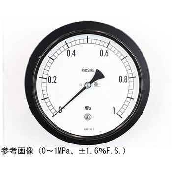 普通形圧力計(Φ150)35MPa 埋込形D枠(取付金具) AG15-131シリーズ - 長野計器