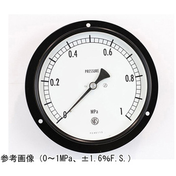 普通形圧力計(Φ150)埋込形D枠(取付穴) AG15-241シリーズ 長野計器