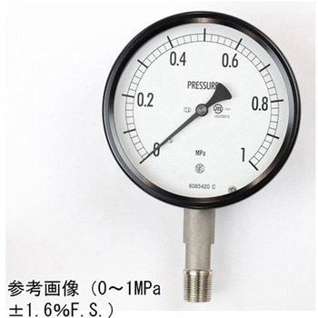 密閉型圧力計(100Φ)立形A枠 BE10-183シリーズ 長野計器