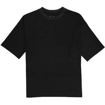 5分袖クールTシャツ 黒 FB-700シリーズ おたふく手袋
