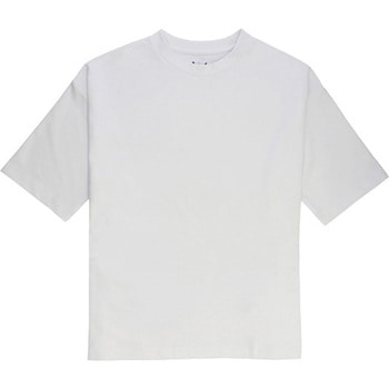 5分袖クールTシャツ 白 FB-700シリーズ おたふく手袋