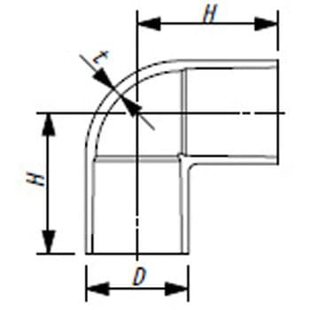TS継手90°エルボ 東栄管機