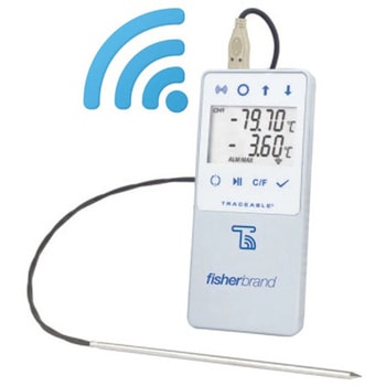 Fisherbrand(TM) TraceableLIVE(TM) 超低温 WiFiデータログ温度計 15-079シリーズ Thermo Fisher Scientific