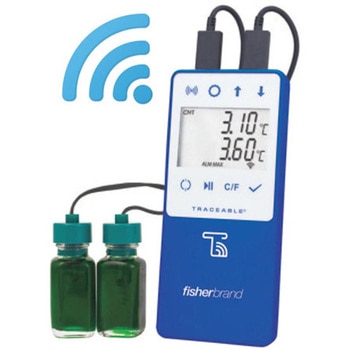 Fisherbrand(TM) TraceableLIVE(TM) WiFiデータログ温度計 15-079シリーズ Thermo Fisher Scientific