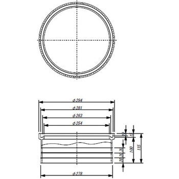 雨水マス用アジャスター - 東栄管機