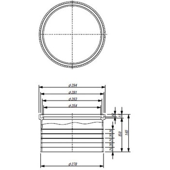 雨水マス用アジャスター - 東栄管機