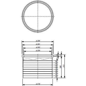 雨水マス用アジャスター - 東栄管機