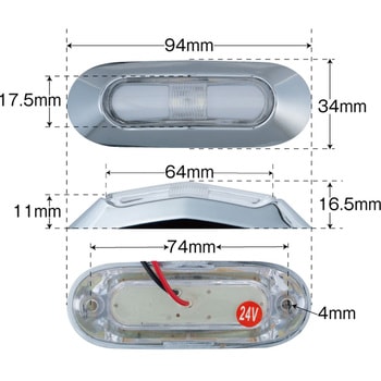 LEDサイドマーカーランプ JET INOUE(ジェットイノウエ)