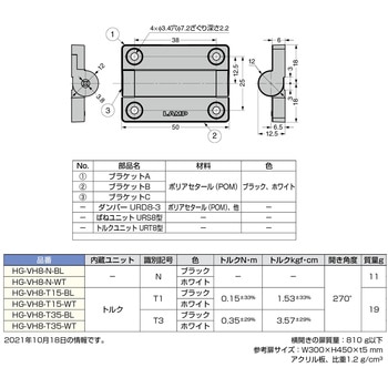 バラエティーモーションヒンジ HG-VH8型 LAMP(スガツネ工業)