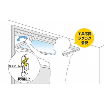 欄間用トルクヒンジ LAMP(スガツネ)