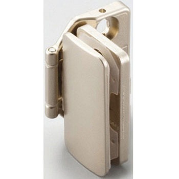 キャッチ付ガラス蝶番 インセット扉用 LAMP(スガツネ工業)