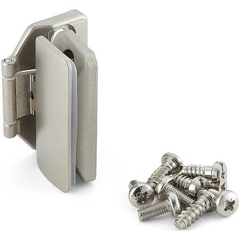 キャッチ付ガラス蝶番 インセット扉用 LAMP(スガツネ工業)