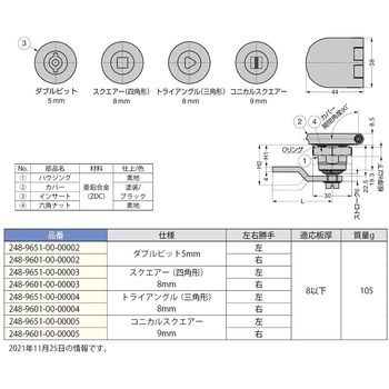コンプレッションラッチ LAMP(スガツネ工業)