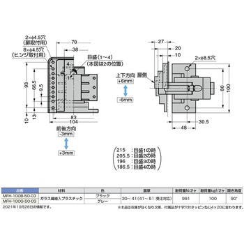 大型スライドヒンジ ANGUTEC LAMP(スガツネ)
